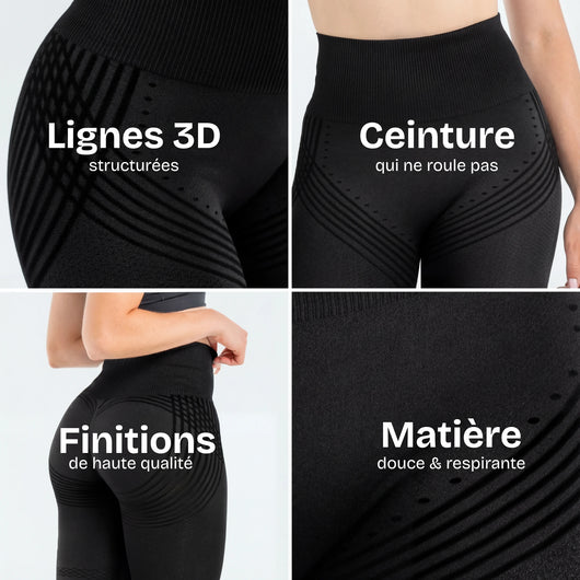 CelluCore™ | Legging anti-cellulite, jambes lissées
